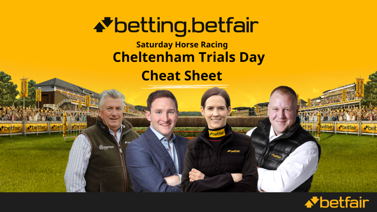 The Saturday Racing Cheat Sheet from Betfair